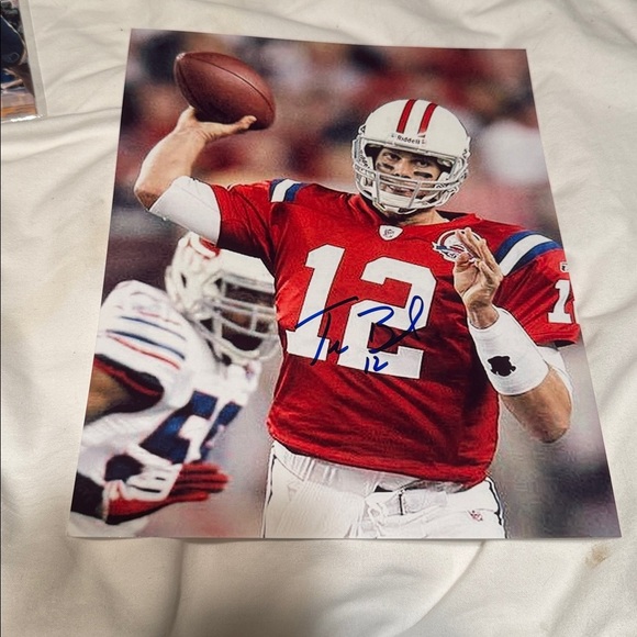 Tom brady autographed patriots signed 8x10 photo Tampa bay buccaneers - Picture 1 of 1